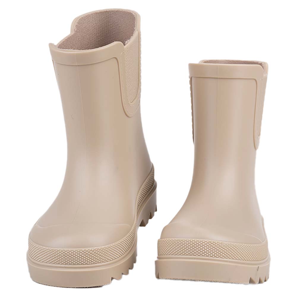 Igor Unisex Beige Tokio Short Elastic Gusset Rain Boot