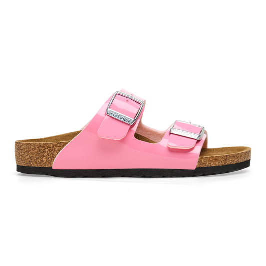 Birkenstock Girl's Candy Pink Patent Arizona Sandals