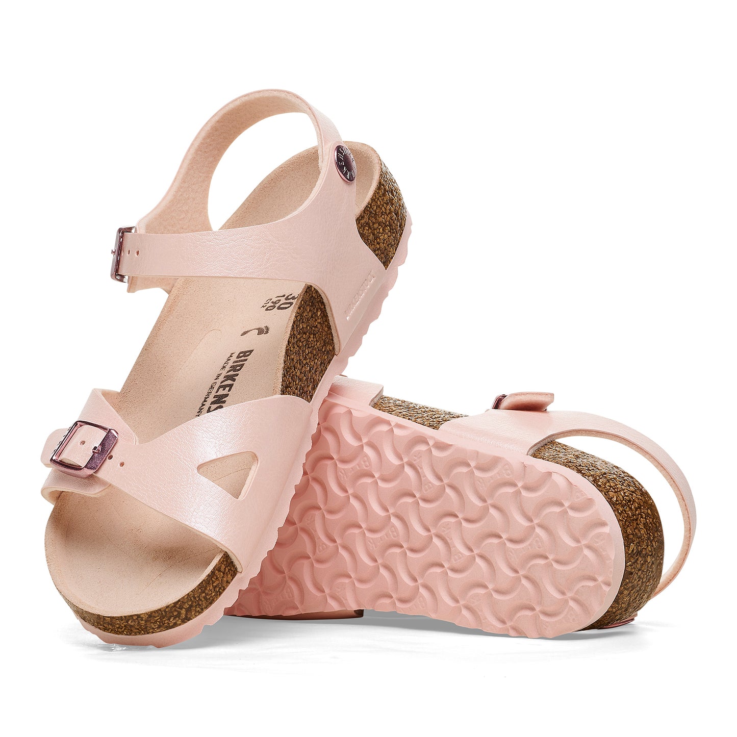 Birkenstock Girl's Graceful Light Rose Rio Sandals