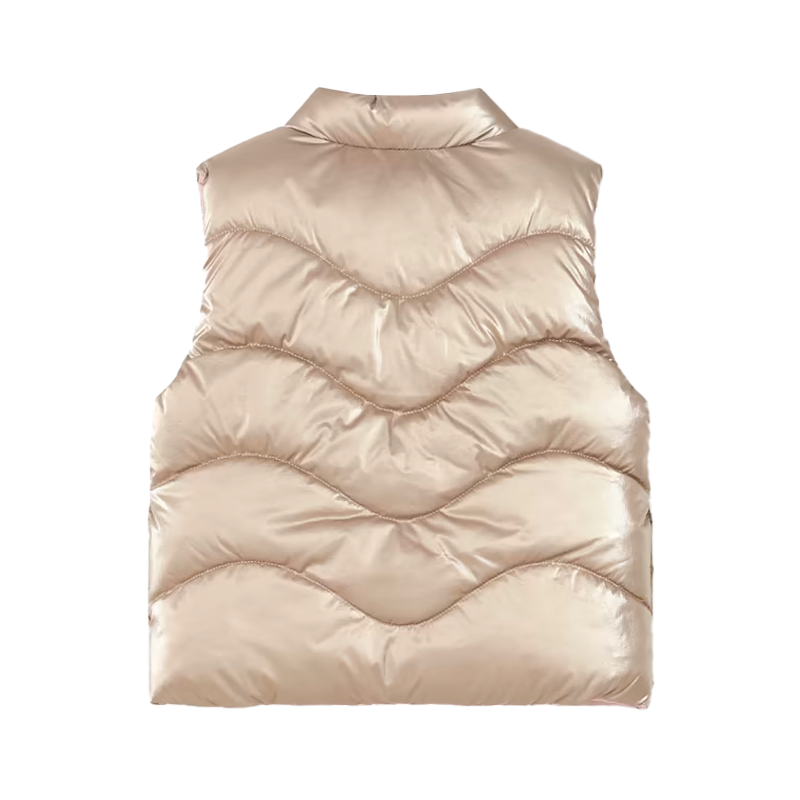 Mayoral Baby Girl's Sepia/Colorete Reversible Gilet