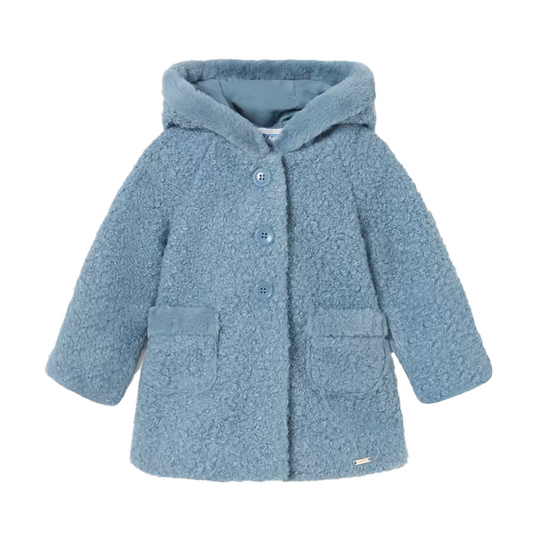 Mayoral Baby Girl's Bluebell Terry Coat