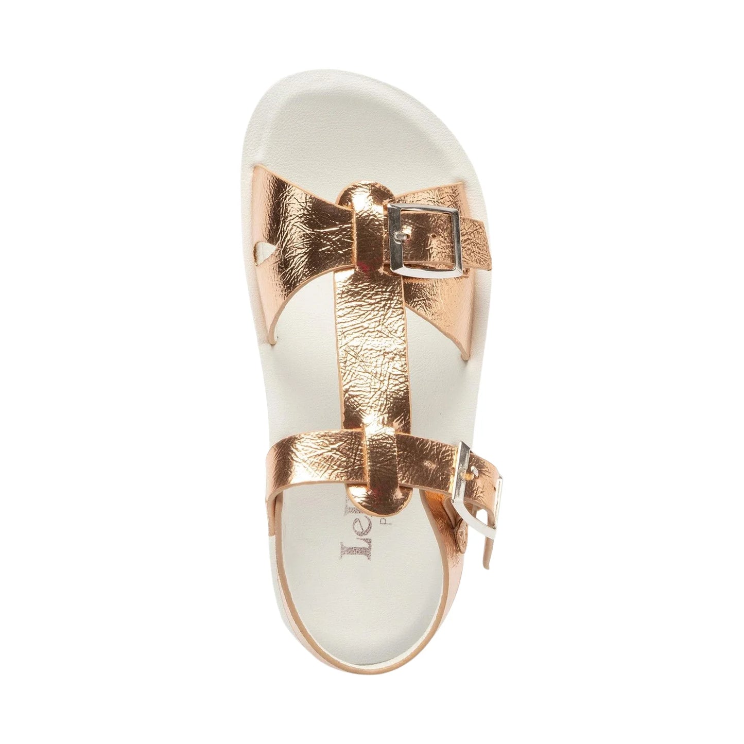 Lelli Kelly Girl's Gold Agata Metallic Buckle Sandals