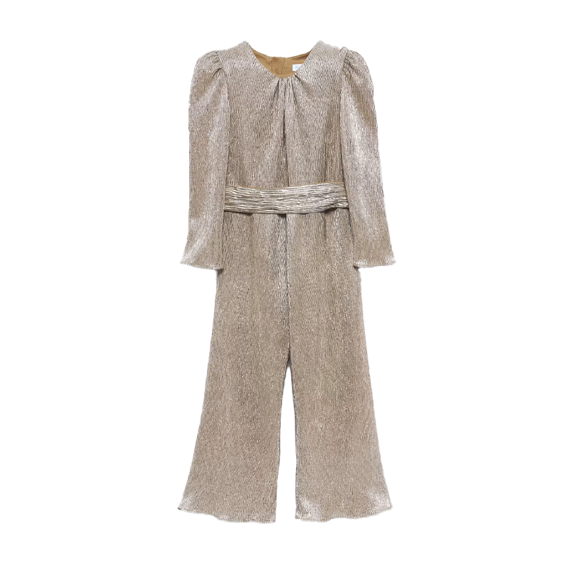 Abel&Lula Girl's Bronze Jumpsuit