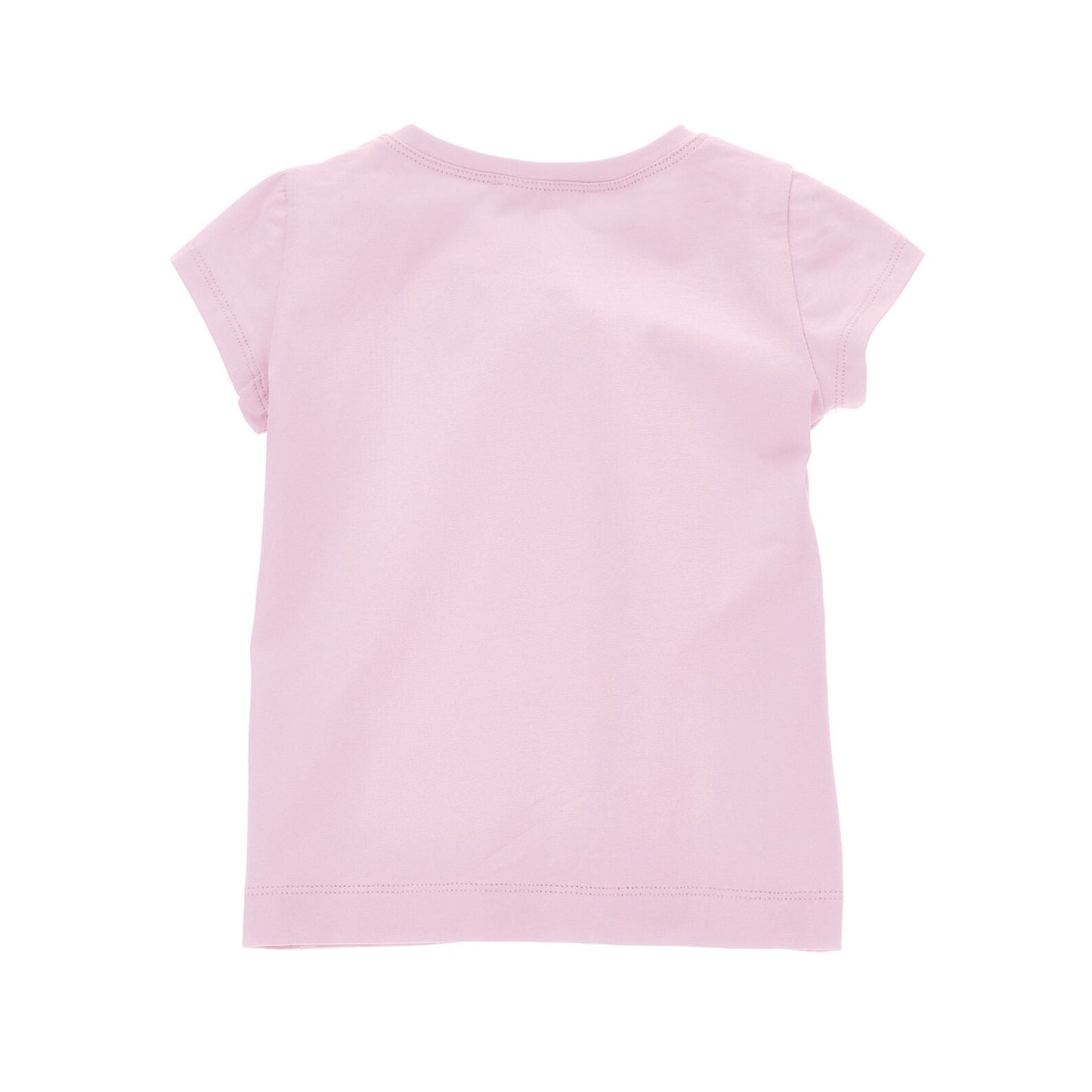 Monnalisa Girl's pink Flowers Jersey T-Shirt