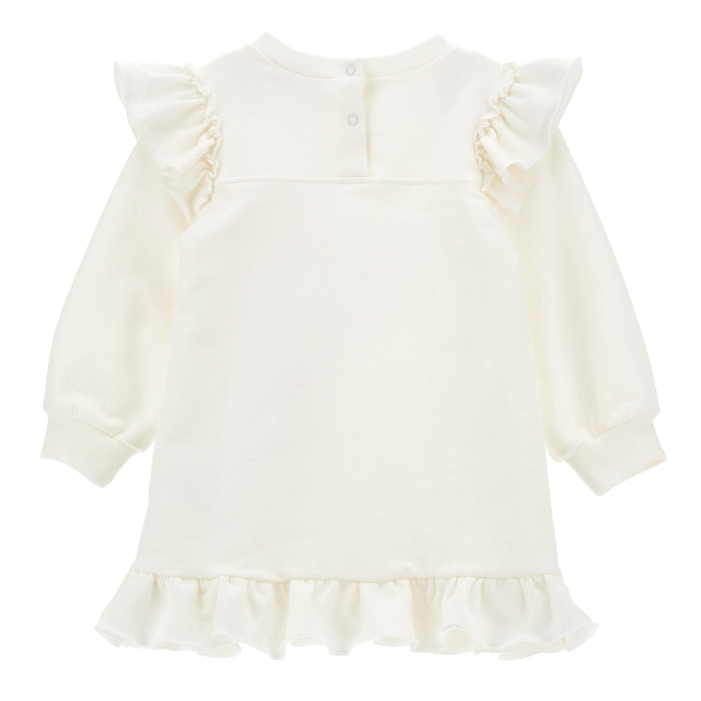 Monnalisa Girl's Ivory Dumbo Sweatshirt Dress