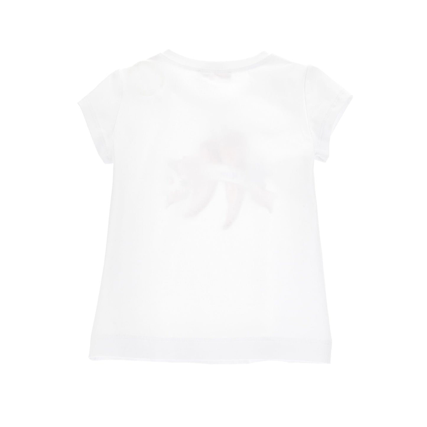 Monnalisa Girl's Cotton Diamante Chilli T-Shirt