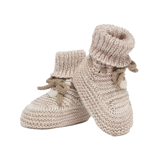 Mayoral Unisex Baby Natural Tricot Booties