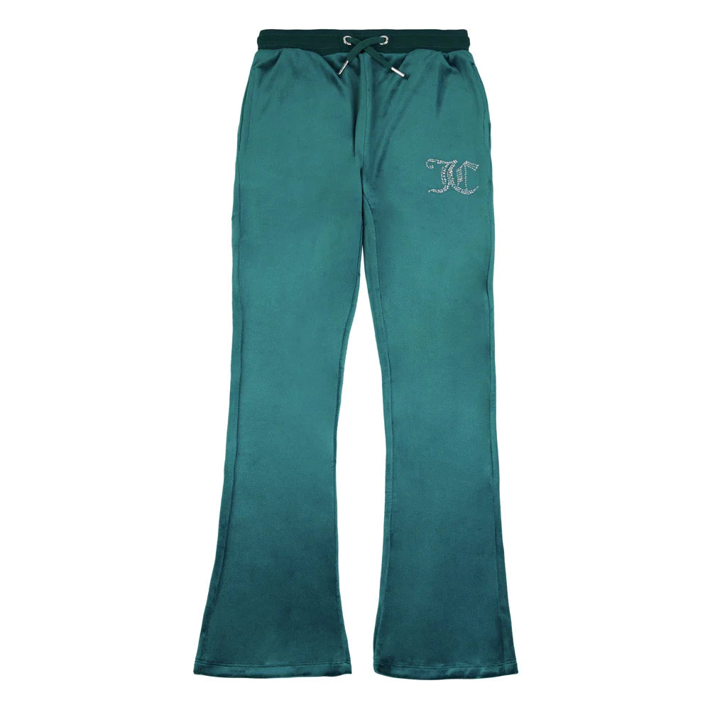 Juicy Couture Girl's Green Bootcut Joggers