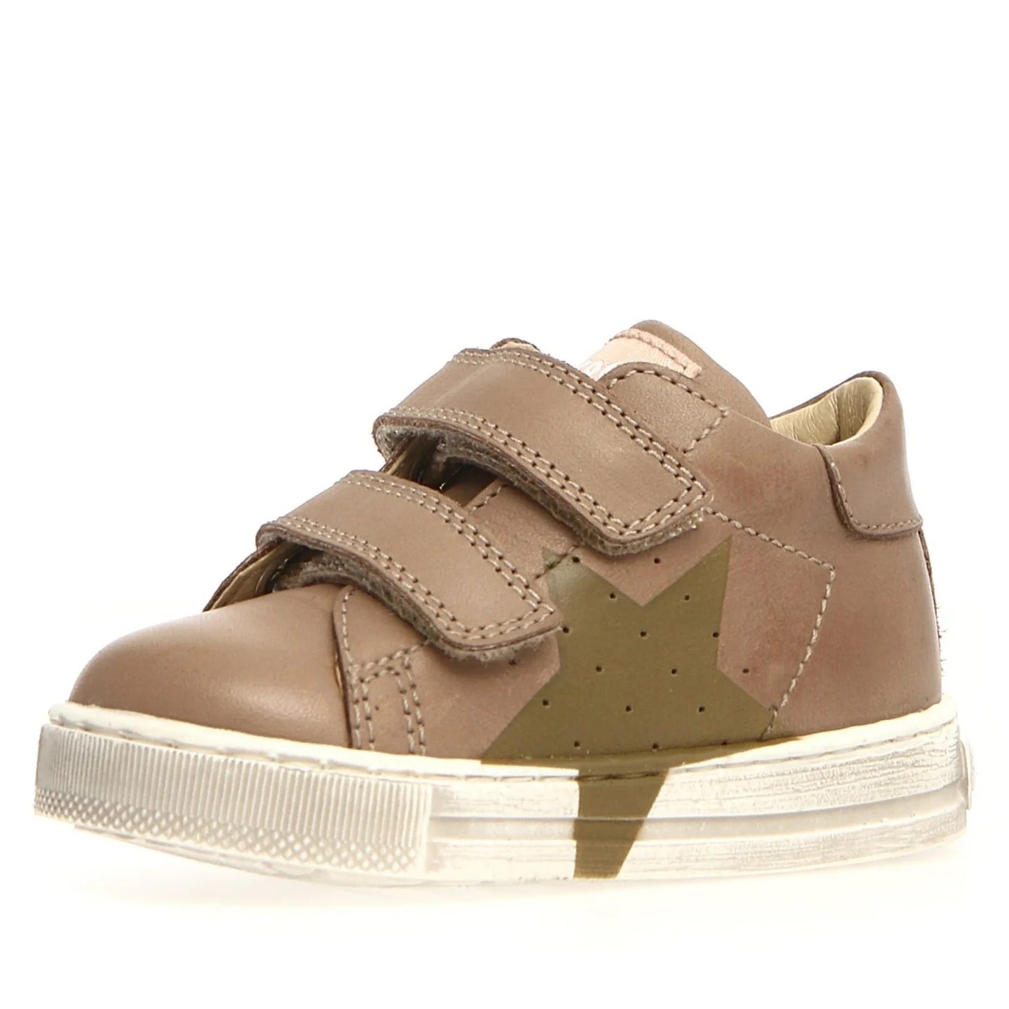 Falcotto Boy's Taupe Venus VL Trainers