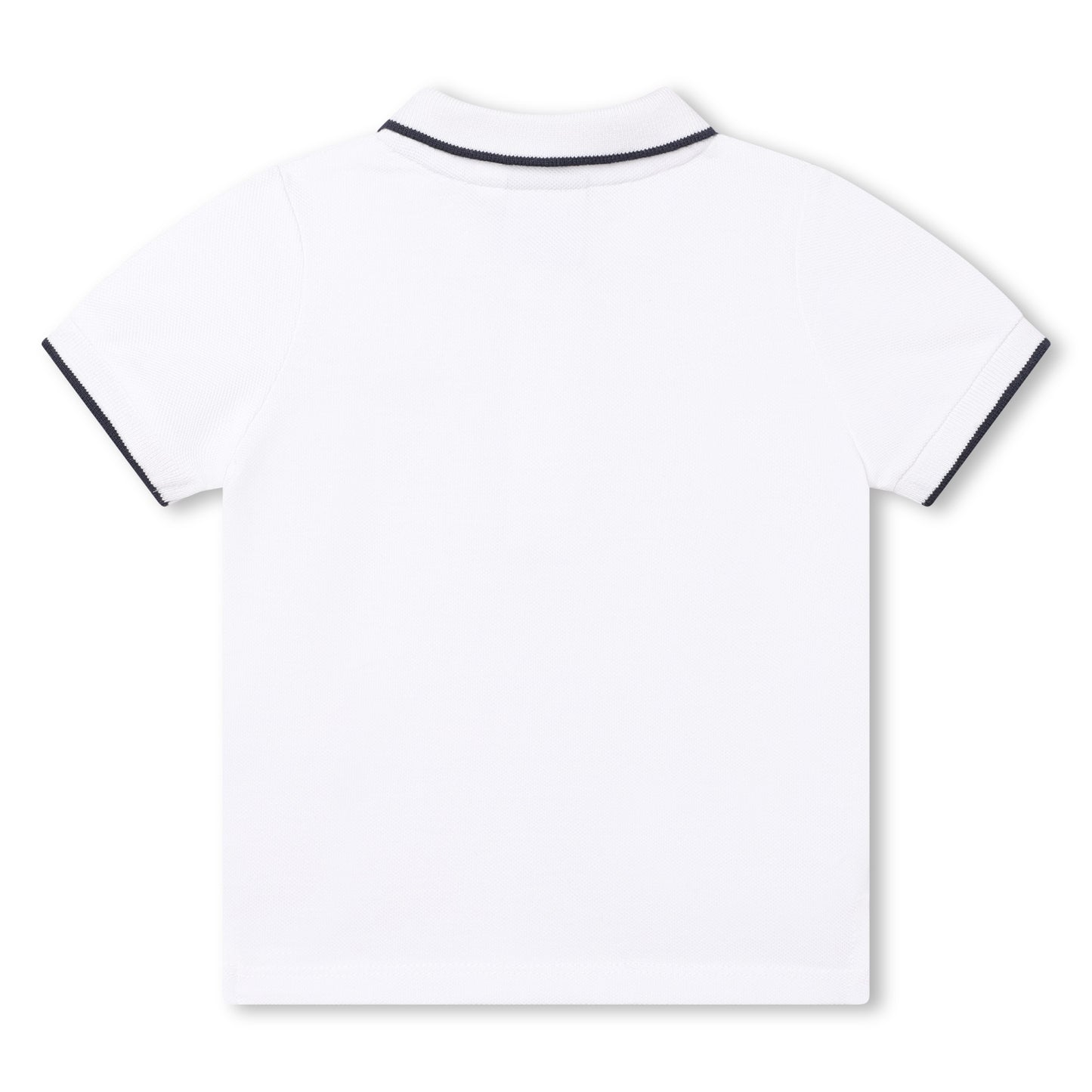 Hugo Boss Baby Boy's White Short Sleeved Cotton Polo Shirt