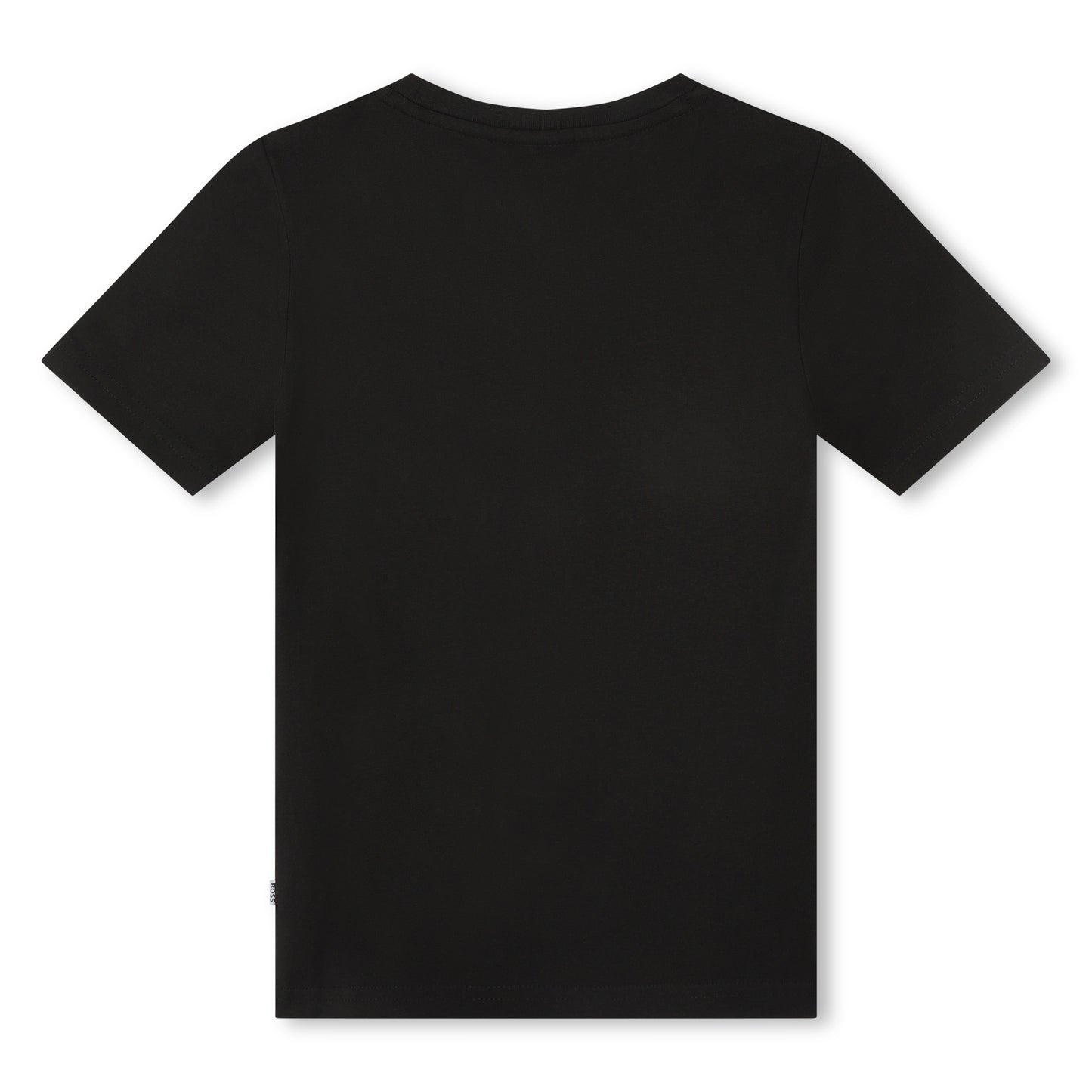 Hugo Boss Boy's Black Stone Logo T-Shirt