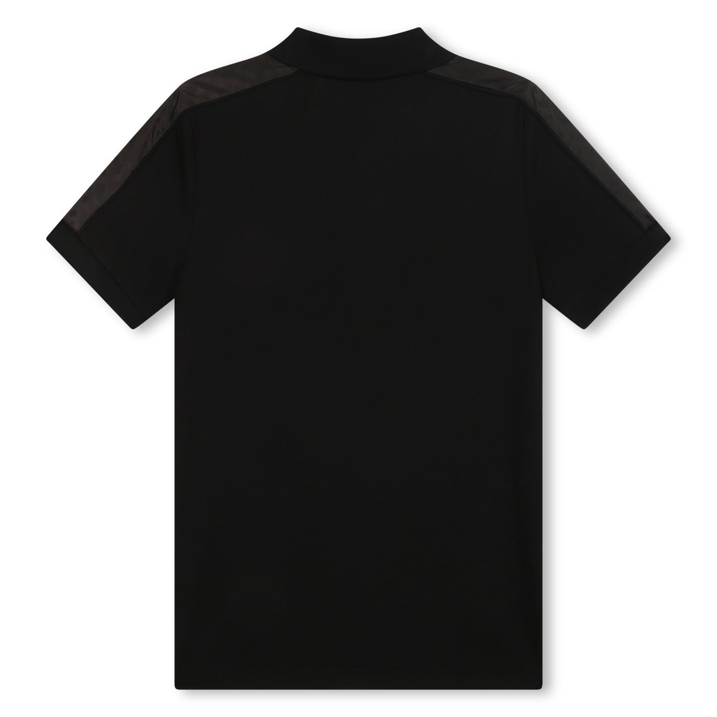 Hugo Boss Boy's Black Short-Sleeved Polo Shirt