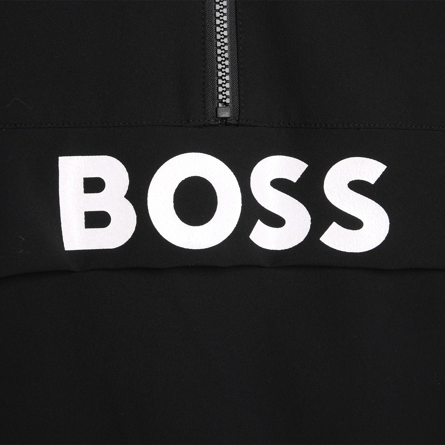 Hugo Boss Boy's Black Hooded Sweatshirt