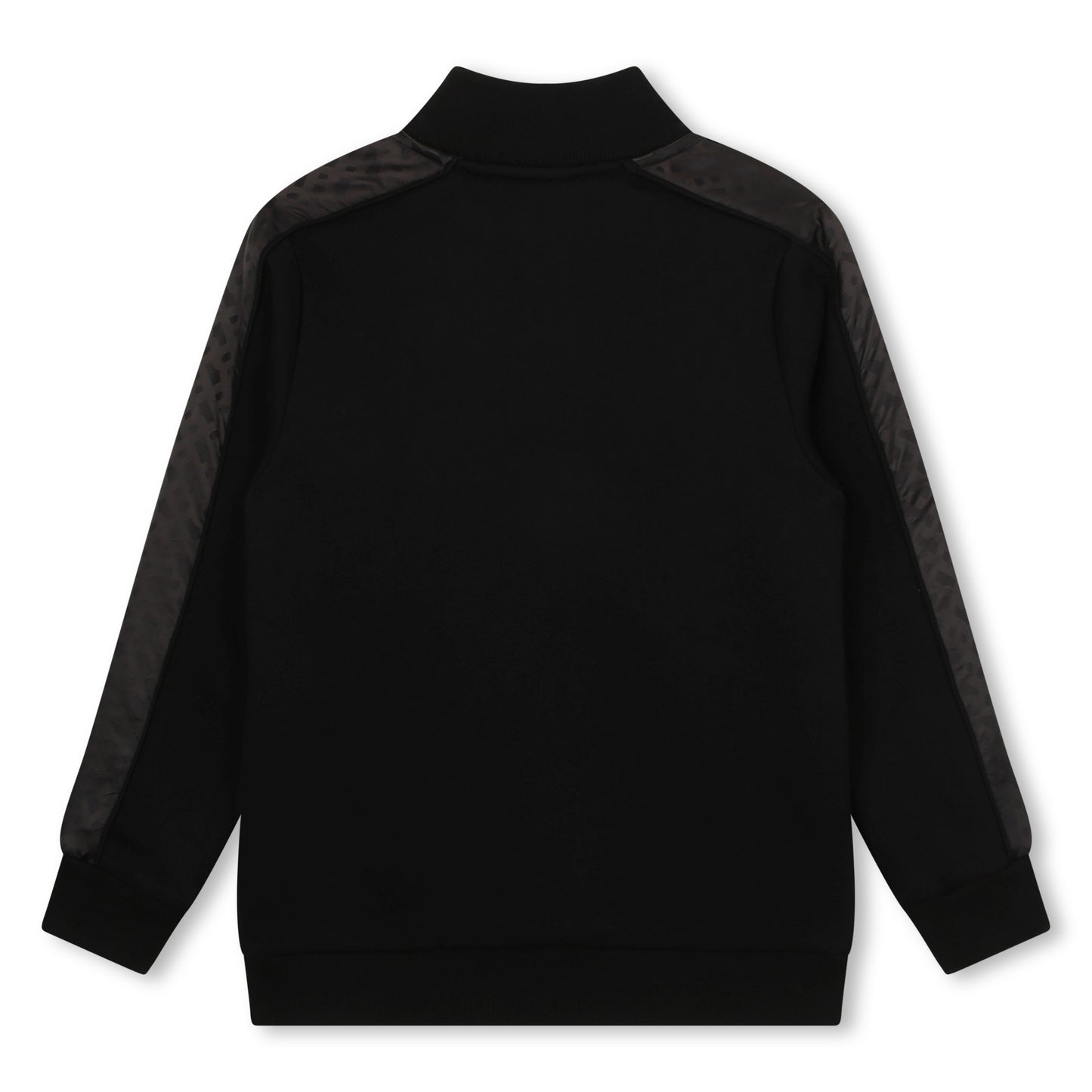 Hugo Boss Boy's Black Fleece Cardigan