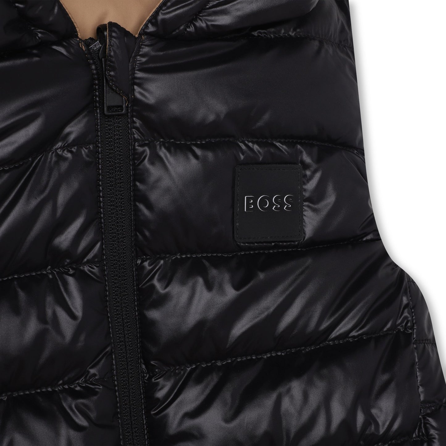 Hugo Boss Boy's Stone Reversible Puffer Gilet