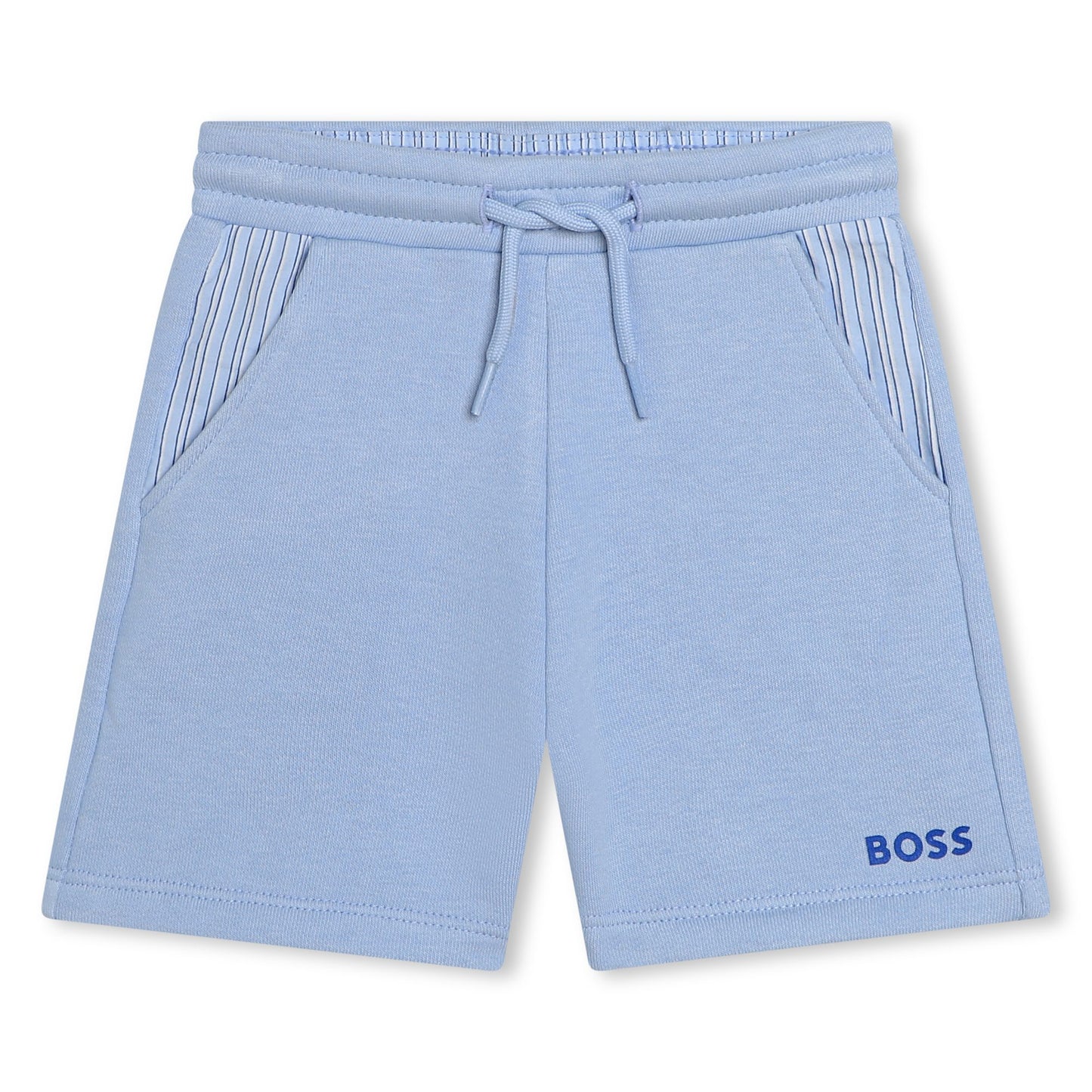 Hugo Boss Baby Boy's White & Blue Cotton T-Shirt Set