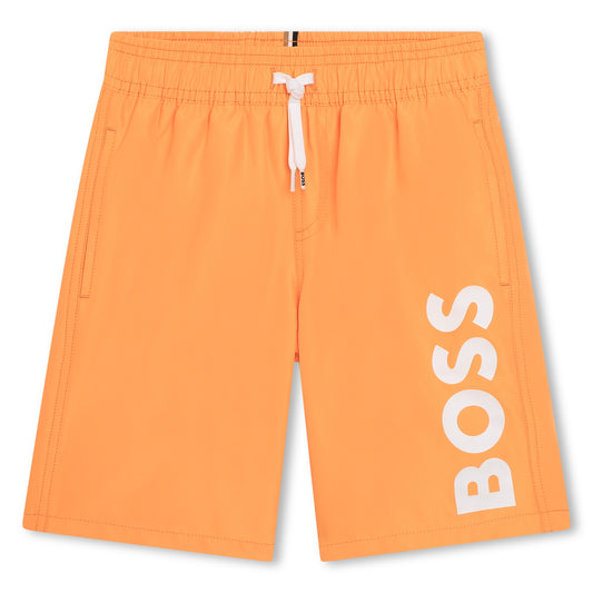 Hugo Boss Boy's Tangerine Swim Shorts
