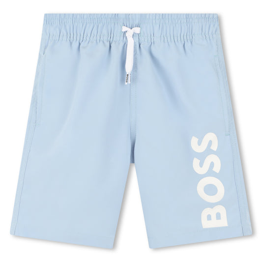 Hugo Boss Boy's Pale Blue Swim Shorts