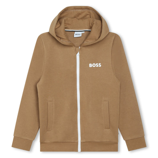 Hugo Boss Boy's Stone Fleece Hoodie