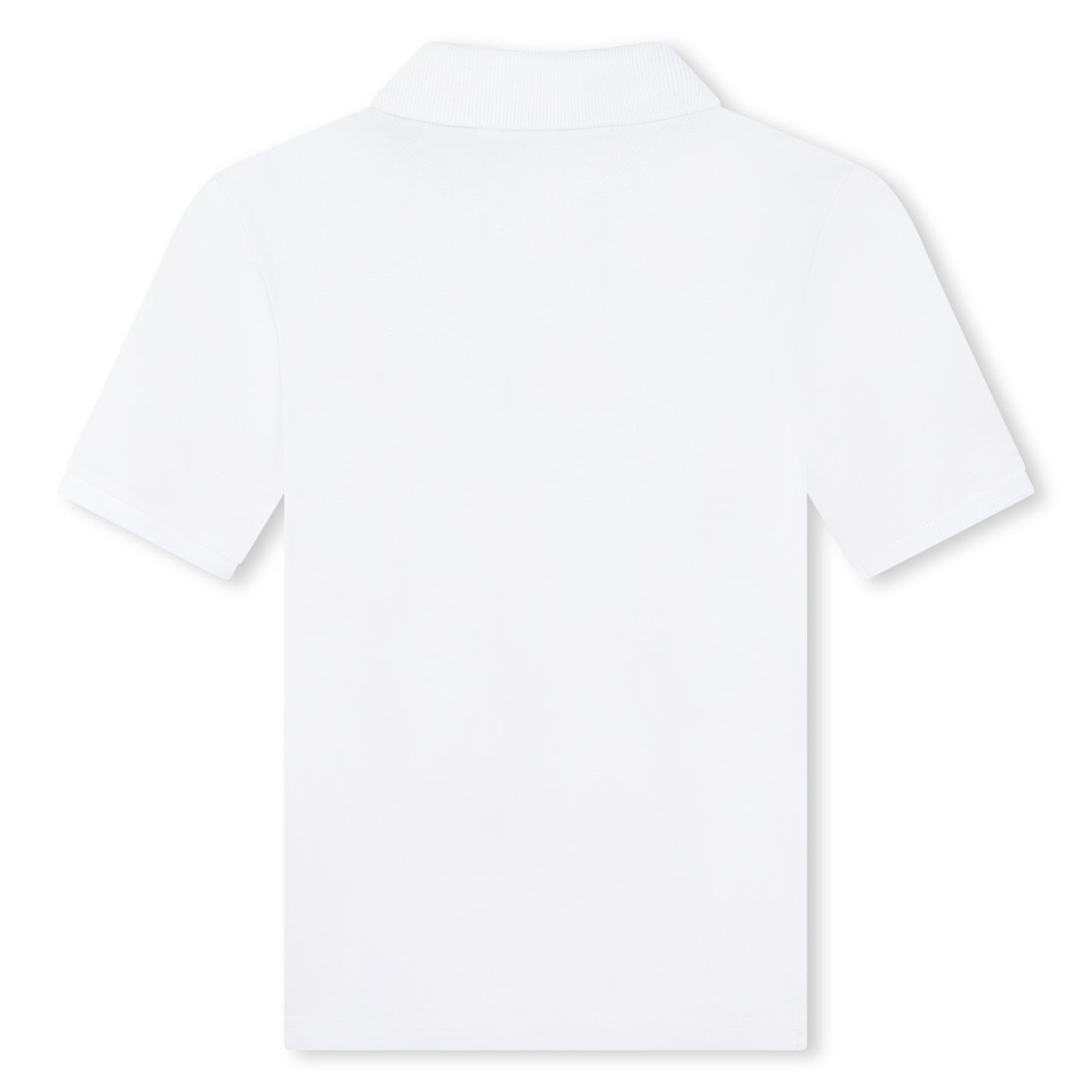 Hugo Boss Boy's White Short-Sleeved Polo