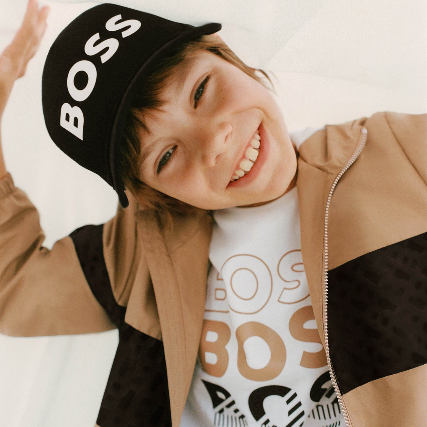 Hugo Boss Boy's Stone Hooded Windbreaker