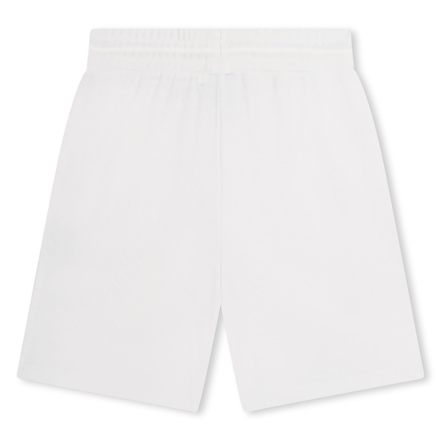 Hugo Boss Boy's White Elasticated Logo Shorts