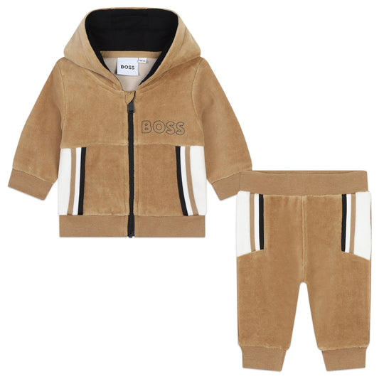 Hugo Boss Baby Boy's Cookie Velvet Jogging Set