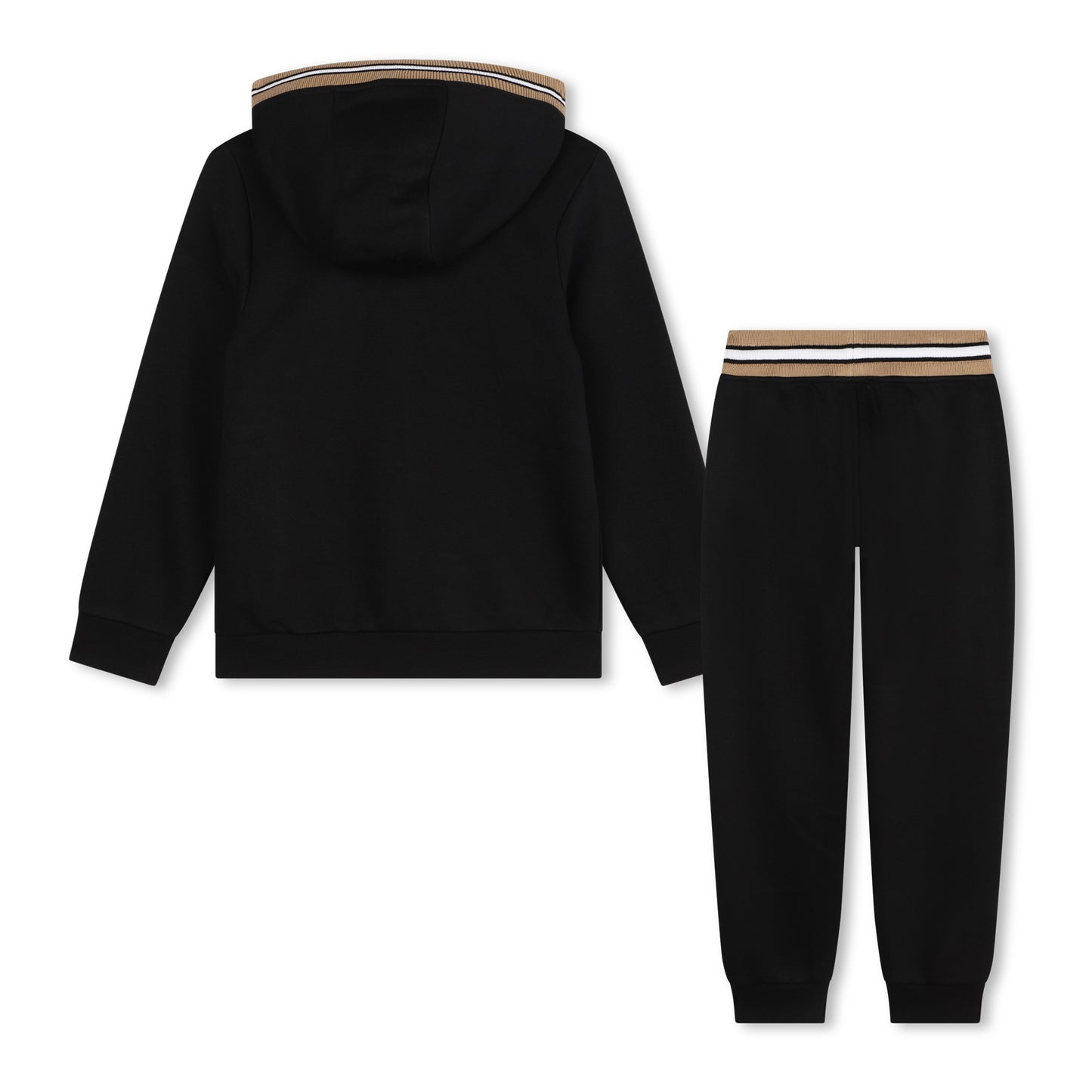 Hugo Boss Boy's Black Fleece Tracksuit Set