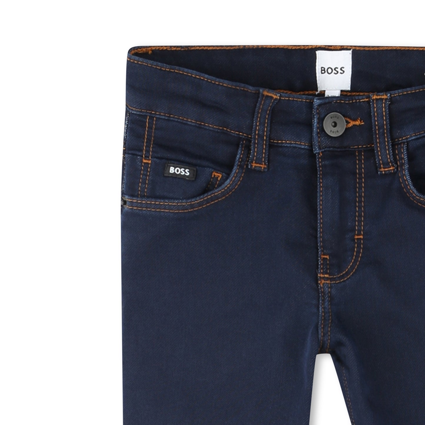 Hugo Boss Boy's Denim Fitted Pocket Jeans