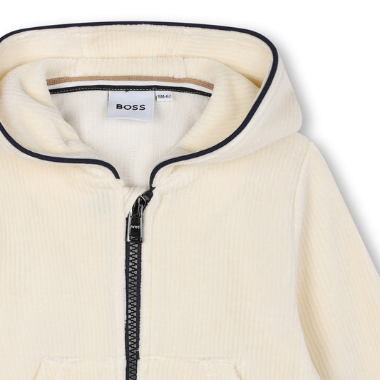 Hugo Boss Baby Boy's Sand Hooded Cardigan