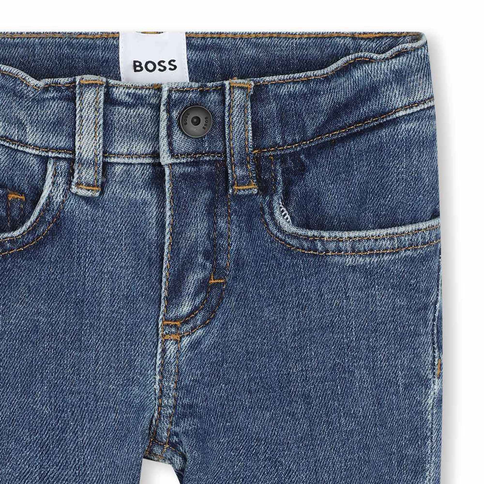 Hugo Boss Baby Boy s Stone Denim Cotton Rich Jeans