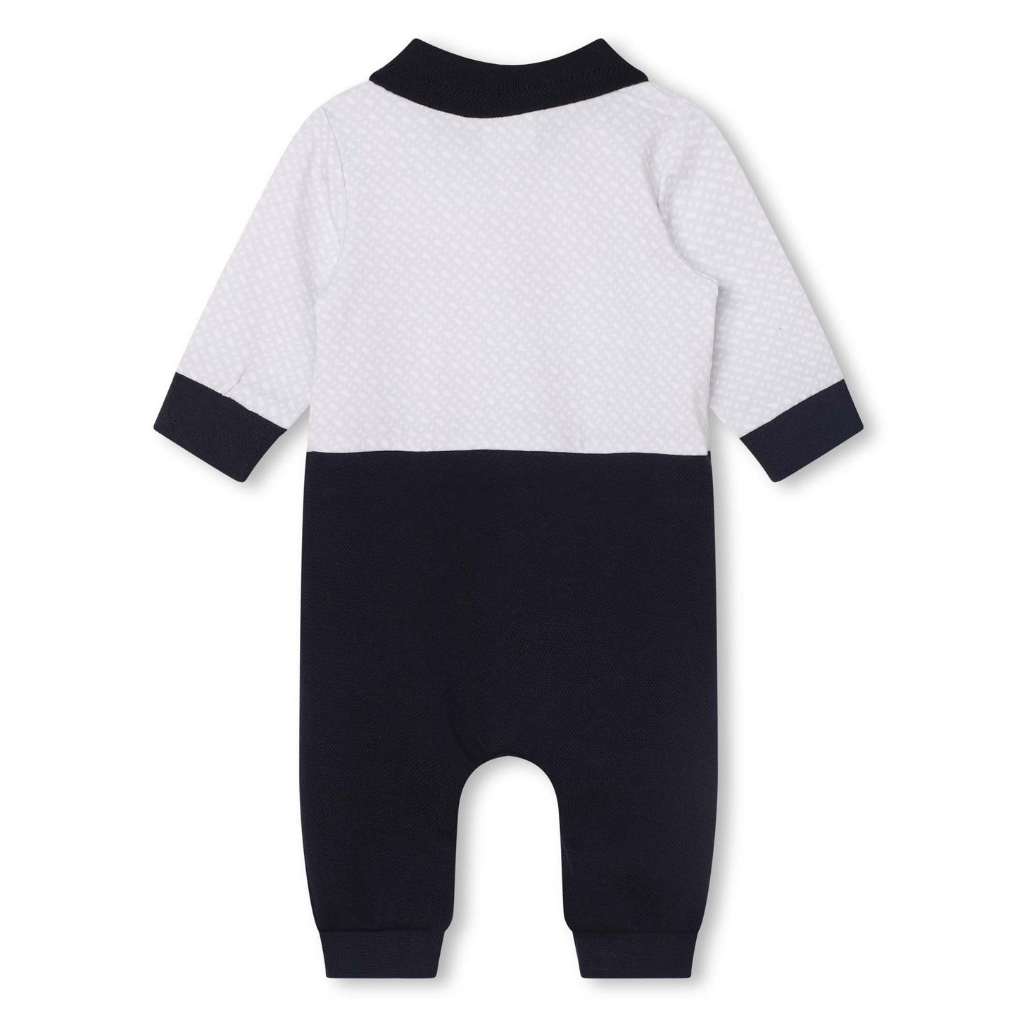 Hugo Boss Baby Boy's Navy Long-Sleeved Coveralls