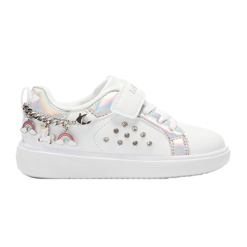 Lelli Kelly Girl's White Gioiello Charm Trainers