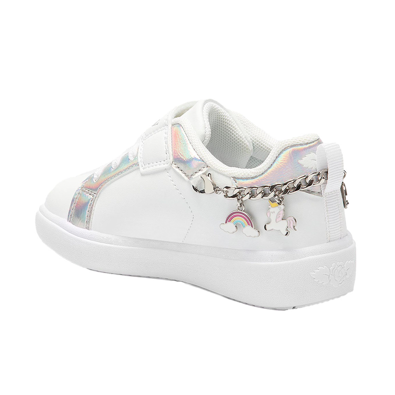 Lelli Kelly Girl's White Gioiello Charm Trainers