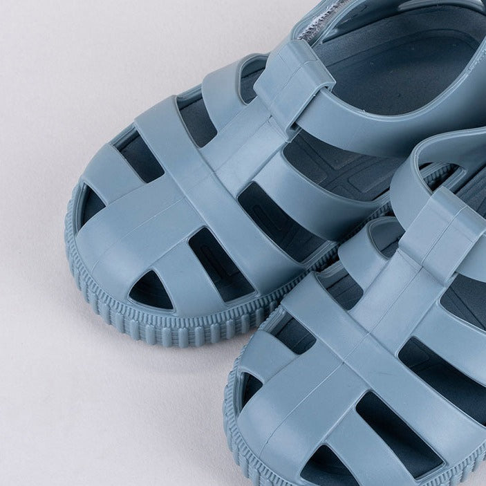 Igor Boy's Ocean Blue Nico Jelly Sandals