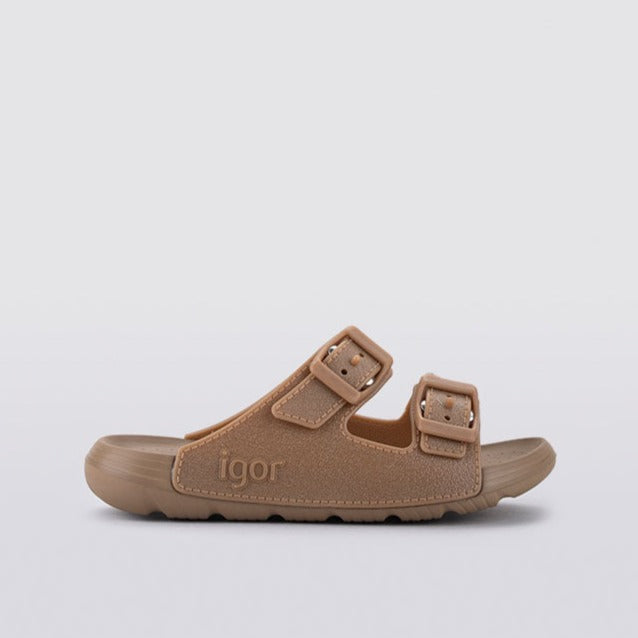 Igor Unisex Taupe Kai Jelly Sandals