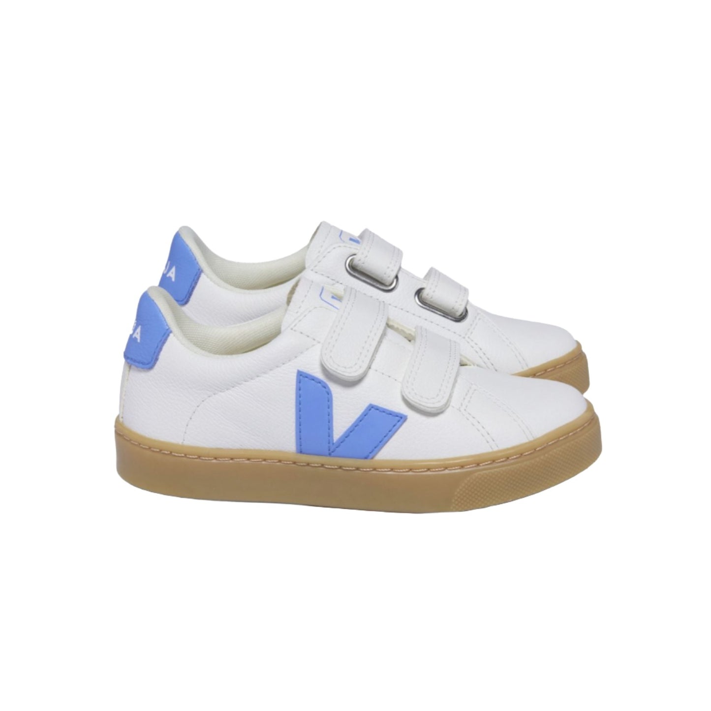 Veja Unisex Kid's Esplar White Aqua Natural Trainers