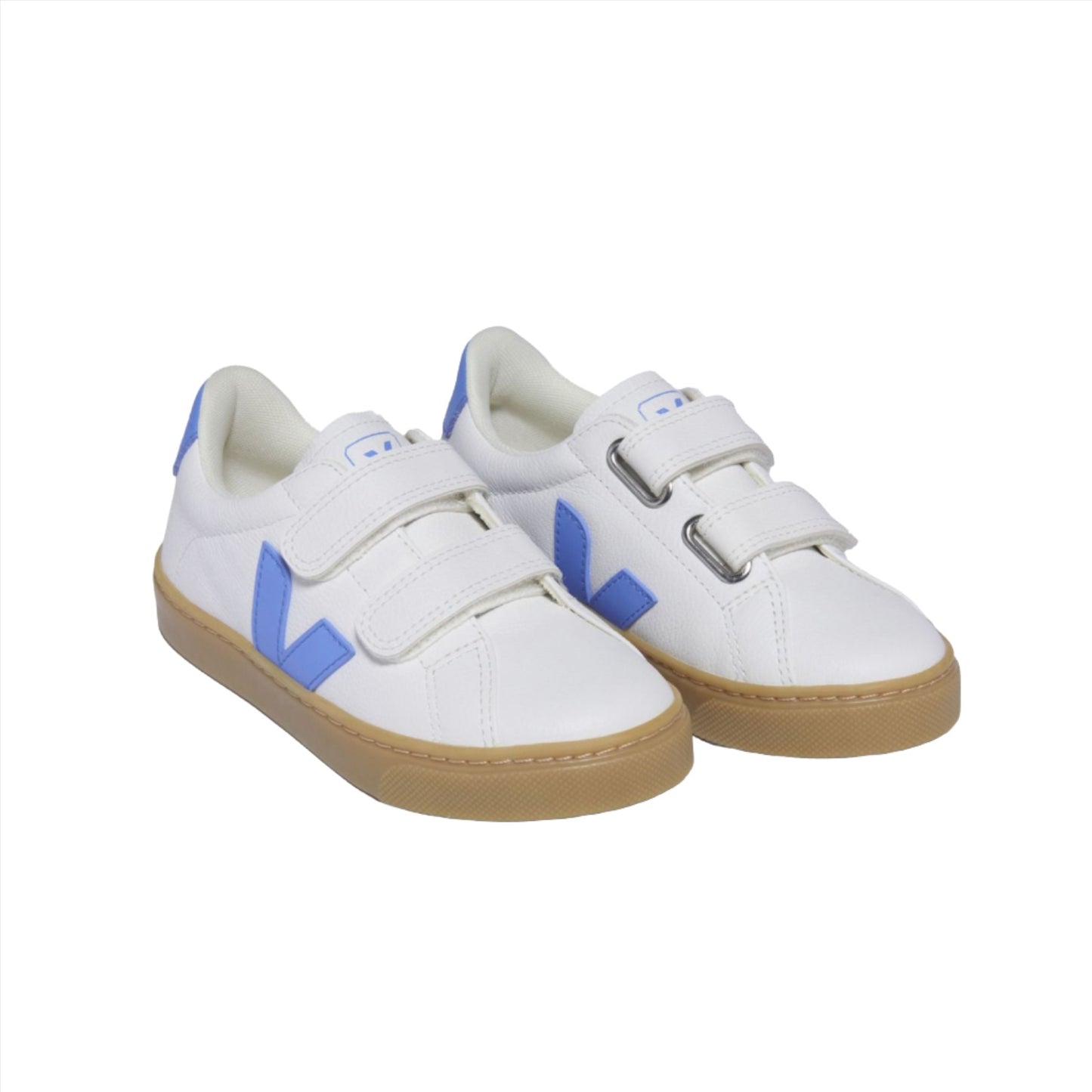 Veja Unisex Kid's Esplar White Aqua Natural Trainers