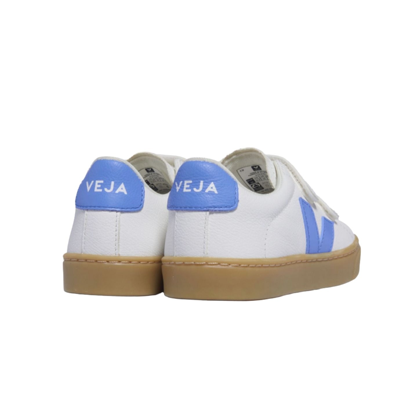 Veja Unisex Kid's Esplar White Aqua Natural Trainers