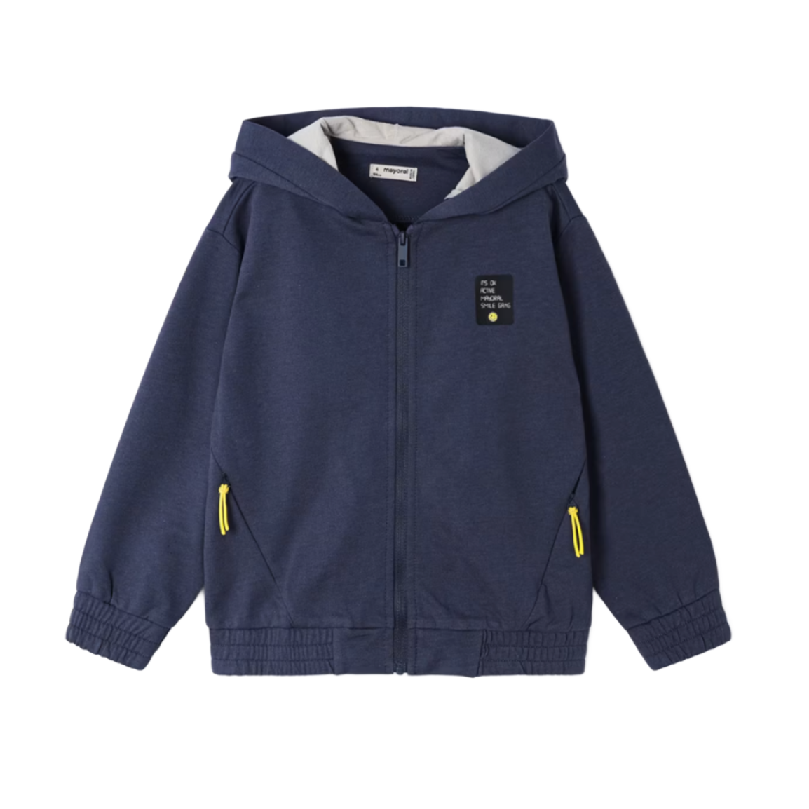 Mayoral Boy's Navy Zip Hoodie