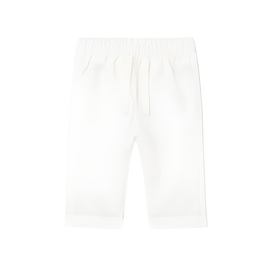 Mayoral Baby Girl's White Linen Trousers
