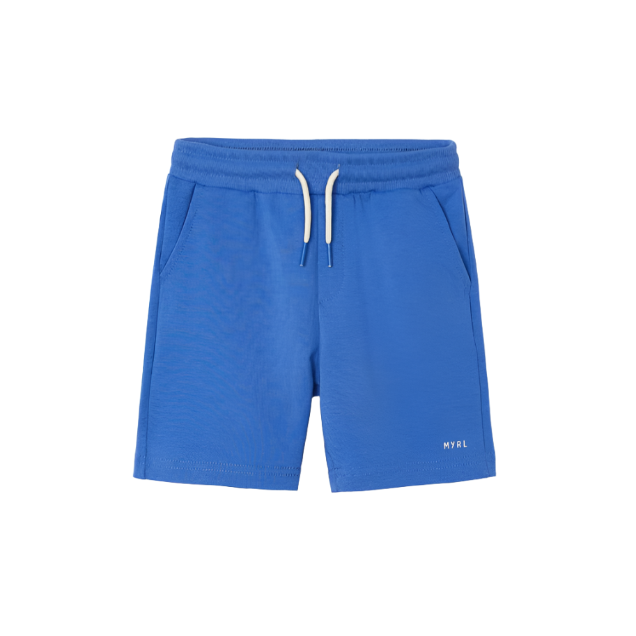 Mayoral Boy's Riviera Blue Plush Shorts