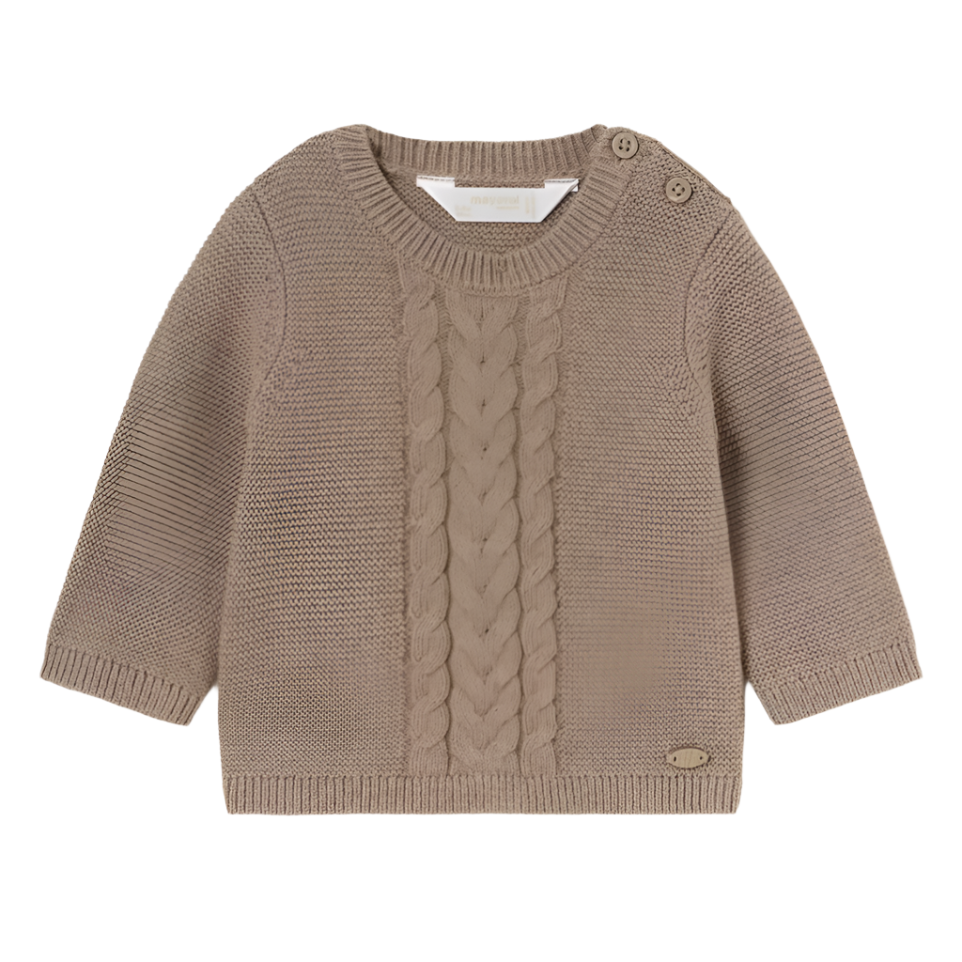 Mayoral Baby Boy's Tiramisu Braided Knitted Jumper