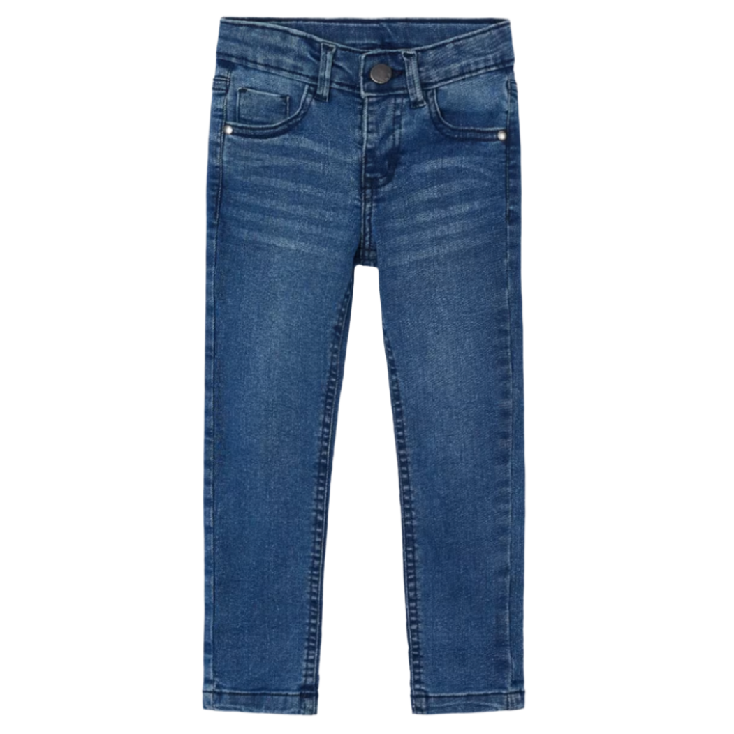 Mayoral Boy's Medium Blue Denim Skinny Jeans