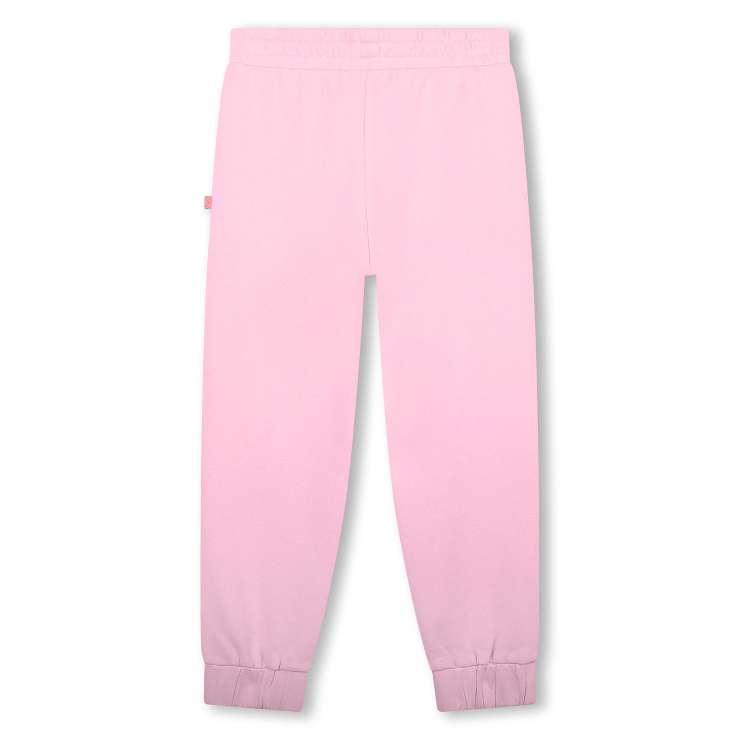 Billie Blush Girl's Pink Logo Fleece Jogging Bottoms