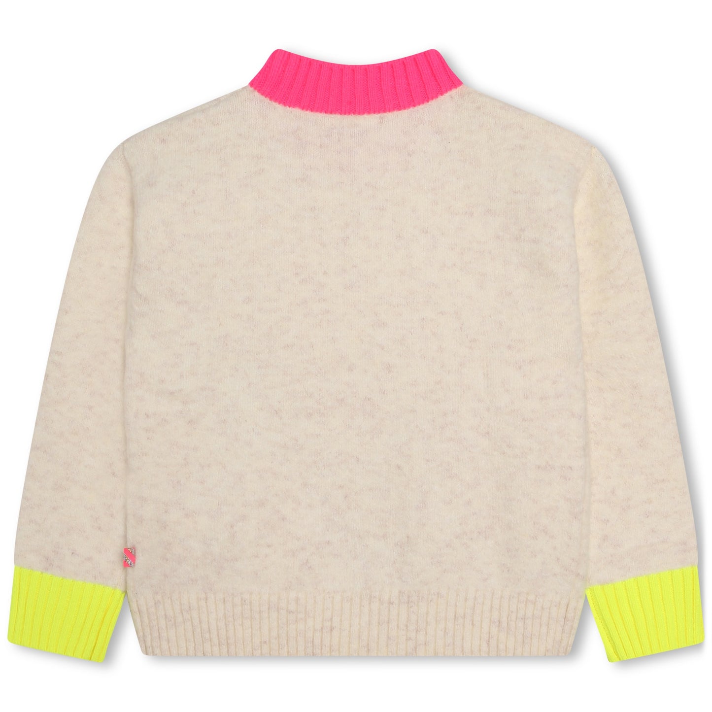 Billie Blush Girl's Ivory Knitted Jumper