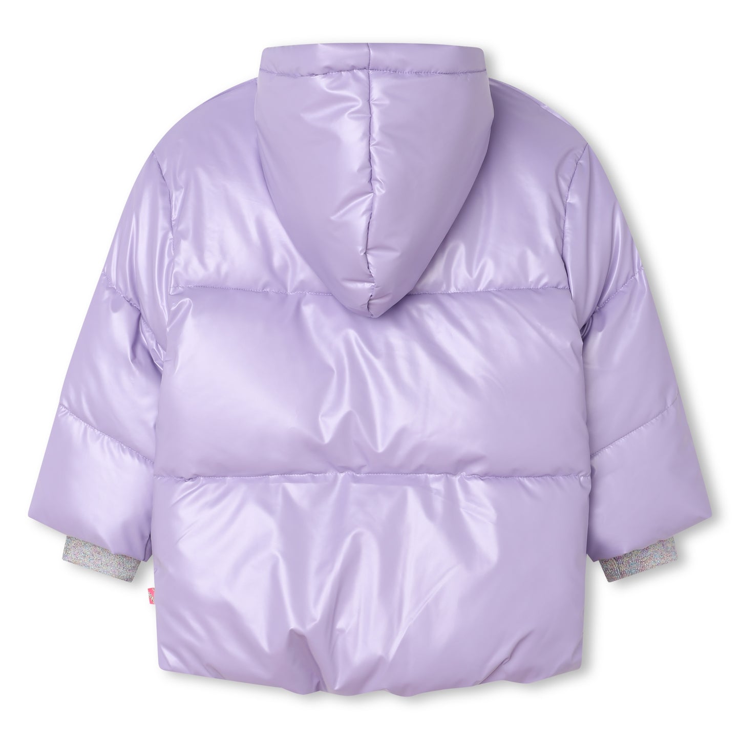 Billie Blush Girl's Lilac Hooded Padded Jacket