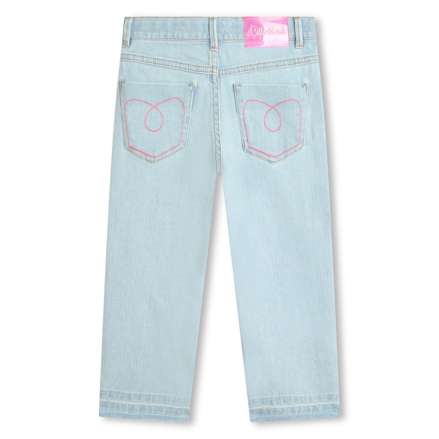Billie Blush Girl's 5-Pocket Sequined Jeans