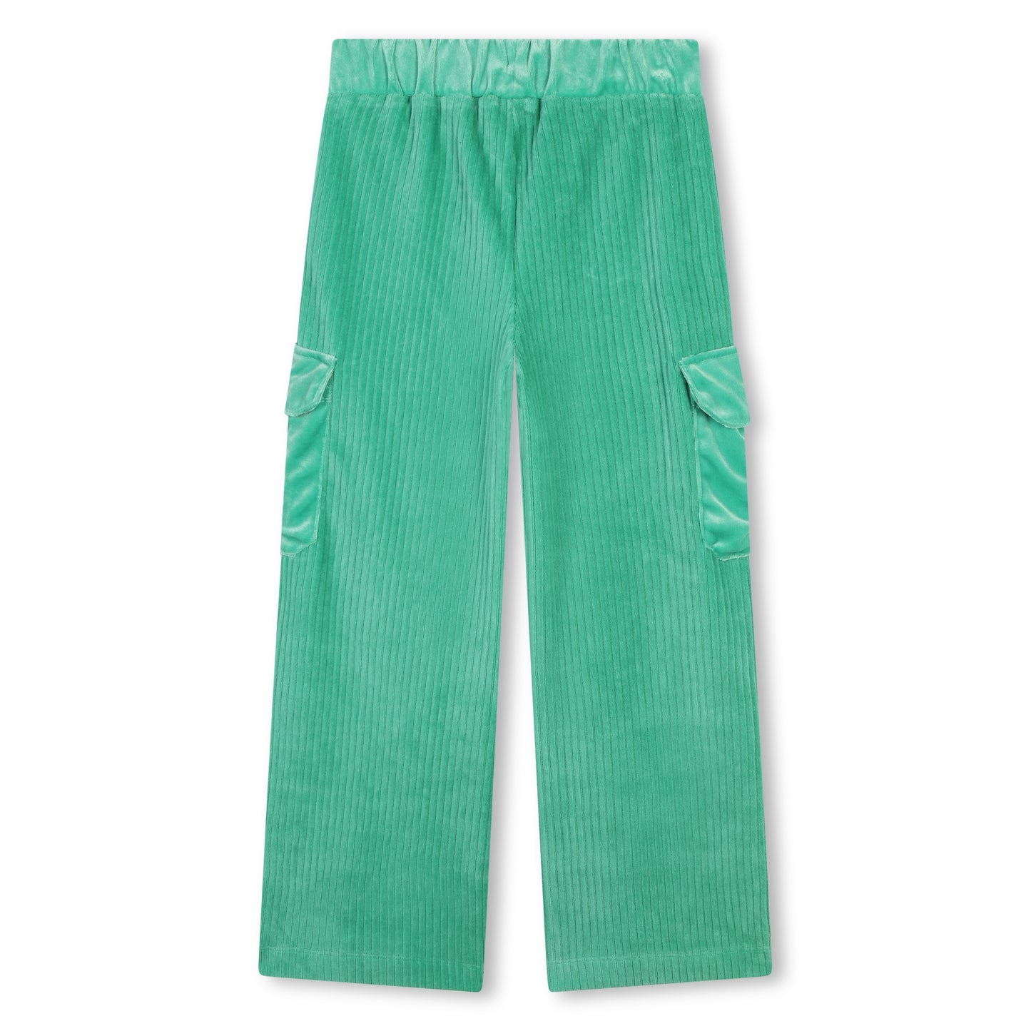 Billie Blush Girl's Green Corduroy Trousers