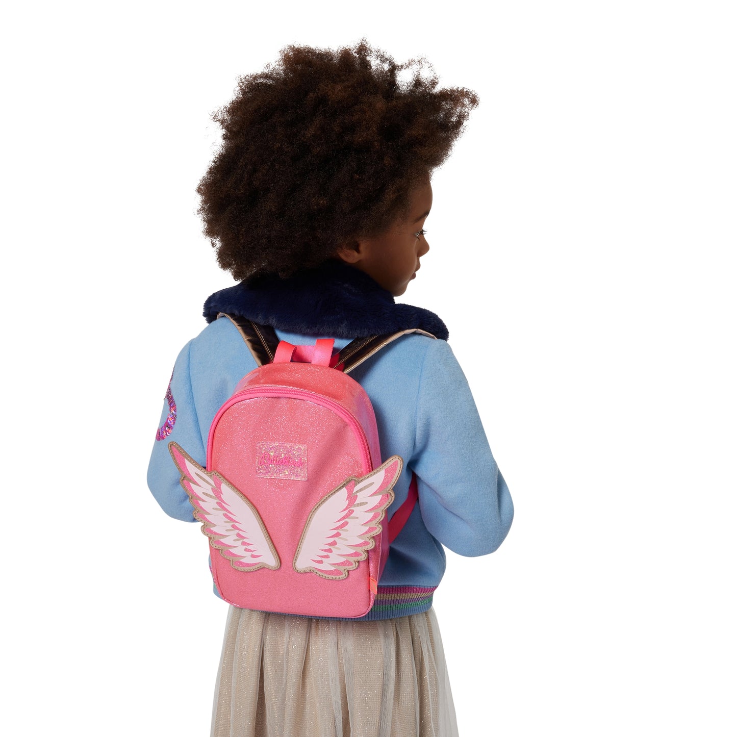 Billie Blush Girl's Hot Pink Wing Rucksack